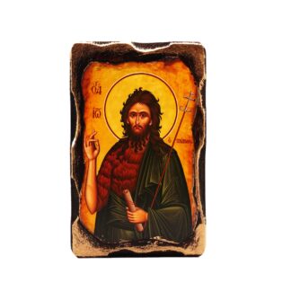 Άγιος Ιωάννης Πρόδρομος - Λιθογραφία - Άγιο Όρος