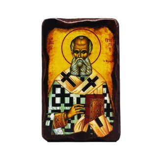 Άγιος Γρηγόριος- Λιθογραφία - Άγιο Όρος