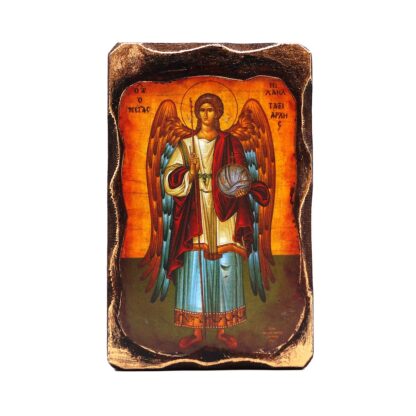 Αρχάγγελος Μιχαήλ - Λιθογραφία - Άγιο Όρος