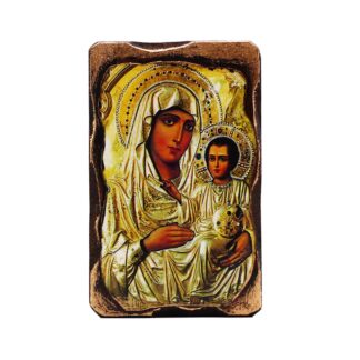 Παναγία Ιεροσολυμίτισσα - Λιθογραφία - Άγιο Όρος