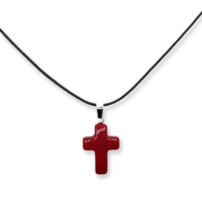 Neck Cross -Red Jade- Monastic Worker's Hand