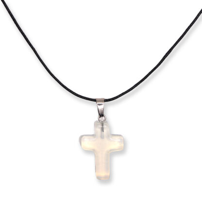 Neck Cross -Moonstone - Monastic Worker's Hand