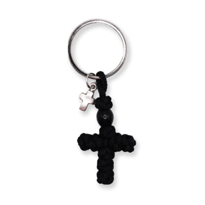 Cross Keychain with metal Cross - Mount Athos