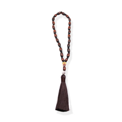 Prayer Beads 25 Wooden Beads - Virgin Mary of the Seven Swords - Mount Athos - Image 2