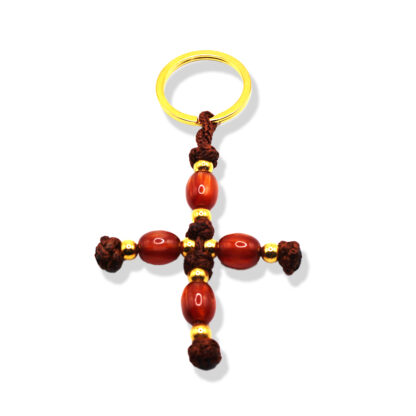 Cross Keychain – Thread – Mount Athos