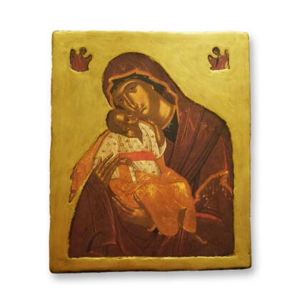 Virgin Mary Sweet-Smelling – Silkscreen on Wood – Mount Athos