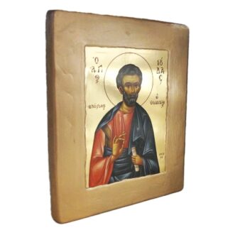 Saint Jude Thaddeus – Gold-embossed Icon – Mount Athos