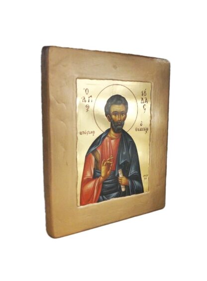 Saint Jude Thaddeus – Gold-embossed Icon – Mount Athos