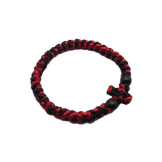Cord – 33 Knots and a woven cross – Mount Athos
