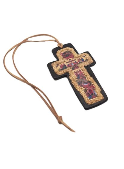 Wooden Amulet with the Passions of Christ - Mount Athos