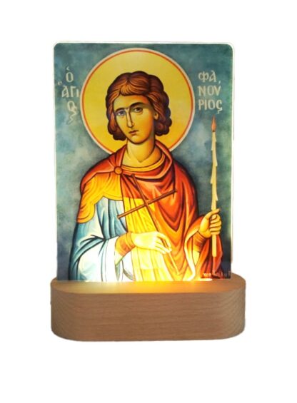 Επιτραπέζιο Φωτιστικό Led- Άγιος Φανούριος - Image 2